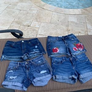 Jean shorts